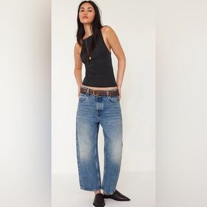 We The Free Deep Trance Dropped Boyfriend Jeans